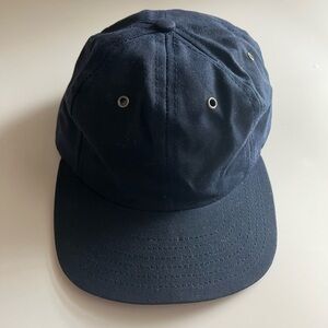 3Sixteen waxed Canvas Baseball Cap Navy